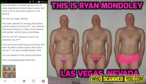 Ryan Mondoley, sexist troll